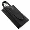 Reusable Folding Black Non Woven Sinch Bag - Image 7