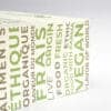 White Shopping Paper Bag with Handles - Image 4