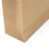 Solid Color Brown Paper Bag with Handles - Image 4