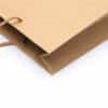 Solid Color Brown Paper Bag with Handles - Image 7