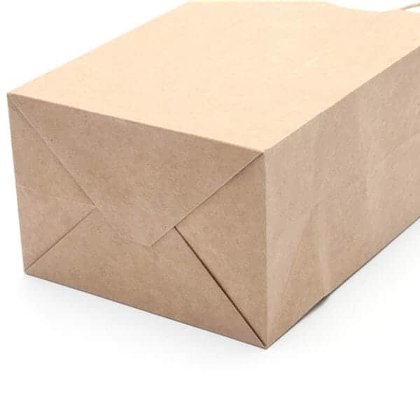 Flat Carrier White Paper Bag - Image 17