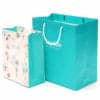Custom Blue Gift Bag - Image 2