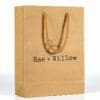 Custom OEM Luxury Gift Shopping Packaging Kraft Paper Bag with Logo