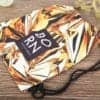 printed cotton drawstring bags bulk
