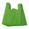 Customized reusable non woven vest w cut bag for shopping packing - Image 4
