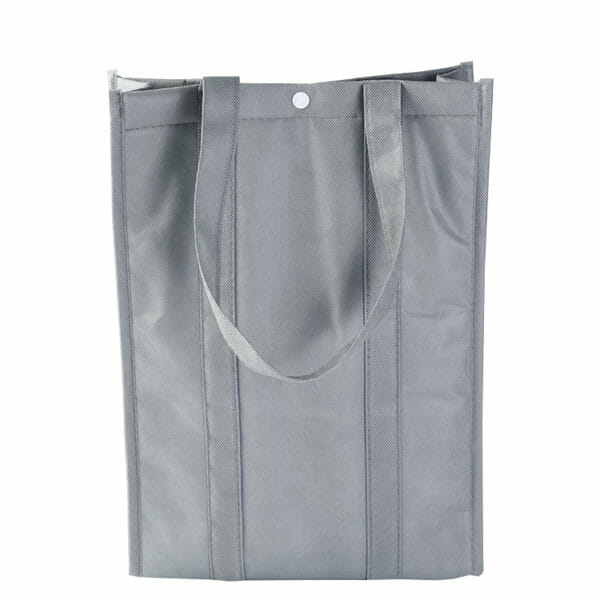 Wholesale cheap custom logo reusable stand up fabric EPE tote non woven shopping bag - Image 5