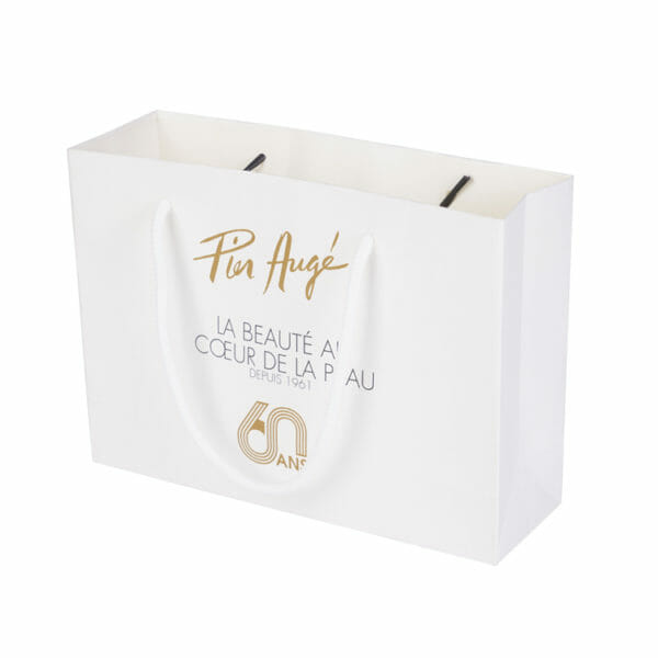 Luxury Personal Store Logo Printed Custom Paper Bags For Clothing Packaging