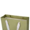 Luxury Custom Logo Promotional Shopping Cardboard Green Paper Bag - Image 4