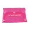 PVC zipper bag pouch stationery transparent customised pencil kid bag