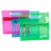 PVC zippered school custom large volume pencil bag custom print
