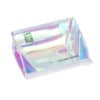 Custom Logo Waterproof Packaging Clear Holographic Laser PVC Ziplock Lady Cosmetic Bag - Image 6