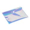 Custom Logo Waterproof Packaging Clear Holographic Laser PVC Ziplock Lady Cosmetic Bag - Image 3
