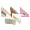 One-time Triangle Cake Cheese Pizza Baked Kraft Paper Sandwich Carton with PVC Window - Image 6