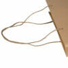 Cheap Manufacturer Recyclable Custom Brown Gift Kraft Paper Shopping Bag with Handles - Image 5
