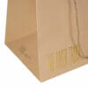 Cheap Manufacturer Recyclable Custom Brown Gift Kraft Paper Shopping Bag with Handles - Image 2