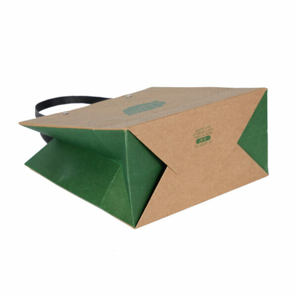 Custom Printed Logo Shopping Gift Paper Bag with Handle - Image 5