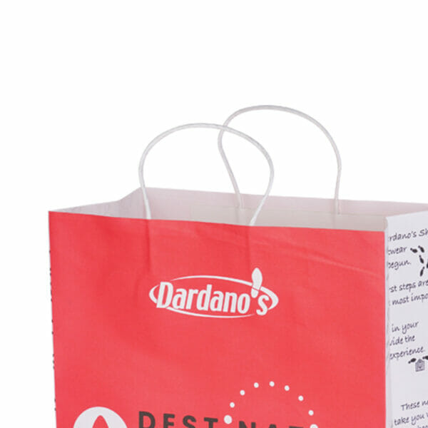 Customized Shopper Luxury Christmas Gift Logo Paper Bag - Image 3