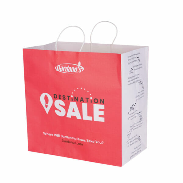 Customized Shopper Luxury Christmas Gift Logo Paper Bag - Image 6