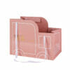 Colorful Craft Luxury Shopping Cosmetic Wedding Cute Pink Candy Paper Bag with Handle - Image 7