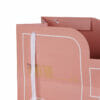 Colorful Craft Luxury Shopping Cosmetic Wedding Cute Pink Candy Paper Bag with Handle - Image 5