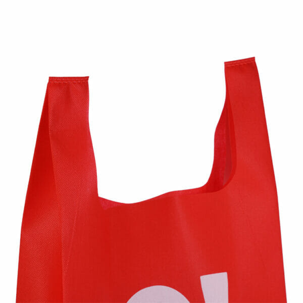 High quality latest own logo promo print reusable custom shopping cheap material non woven bag - Image 2