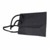 Black Kraft Paper Shopping Bag with Rope Handle - Image 2