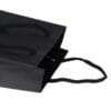 Black Kraft Paper Shopping Bag with Rope Handle - Image 4