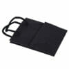 Black Kraft Paper Shopping Bag with Rope Handle - Image 6