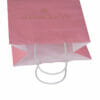 Pink Kraft Paper Bag for Clothes - Image 2