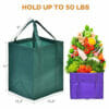 CXJ-N120003 Black Non Woven Bag - Image 2