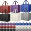 CXJ-N120005 80gsm Purple Non Woven Bag