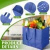 CXJ-N120005 80gsm Purple Non Woven Bag - Image 3