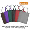 CXJ-N120003 Black Non Woven Bag - Image 3