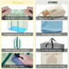 CXJ-N120002 80gsm Green Non Woven Bag - Image 6