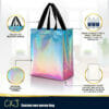 CXJ-N120001 Metallic shining Non Woven Bag - Image 4