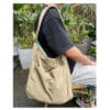 Wholesale custom oversize beach bag cotton canvas tote bag - Image 3