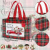 CXJ-N120006 80gsm Red Christmas Non Woven Bag - Image 2