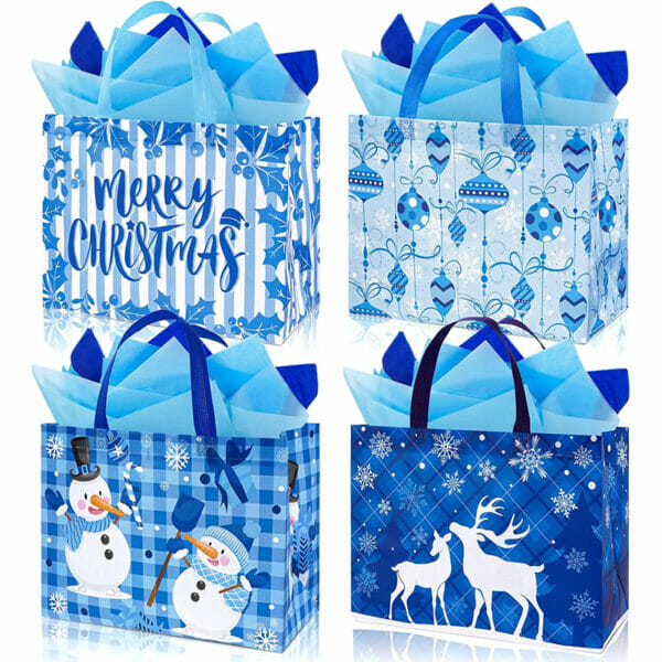 CXJ-N120007 80gsm Christmas Non Woven Bag