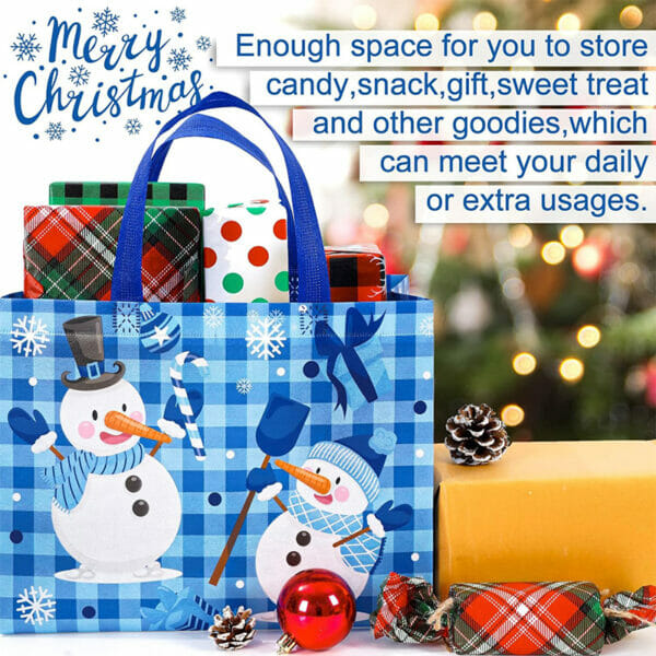 CXJ-N120007 80gsm Christmas Non Woven Bag - Image 4