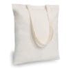 Wholesale custom size logo canvas tote shopping bag
