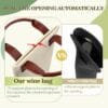 Wholesale custom logo canvas wine bottle tote bag - Image 2