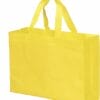 CXJ-N120013 80gsm Yellow Non Woven Shopping Bag - Image 3