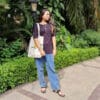High quality custom printed organic cotton canvas tote bag - Image 4