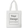 CXJ-F2312002-Custom organic cotton canvas tote bag - Image 3