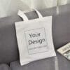 CXJ-F2312002-Custom organic cotton canvas tote bag - Image 4