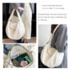CXJ-F2312005 Custom cotton canvas tote shopping bag - Image 5