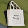 CXJ-F2312002-Custom organic cotton canvas tote bag - Image 5
