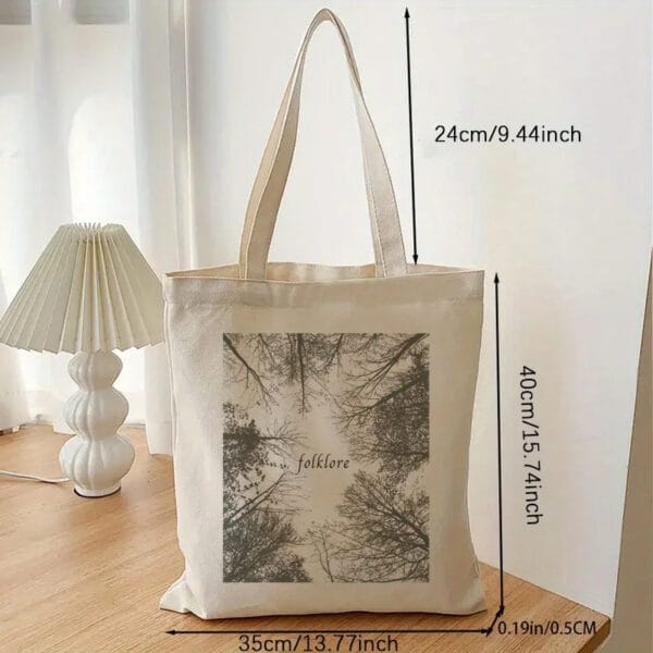 CXJ-F24014 Custom cotton canvas tote shopping bag - Image 5