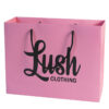 Pink Wholesale 120gsm Customized Printed Shopping Gift Paper Bag - Image 3