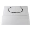 White Cardboard Personal 120gsm Customized Printed Paper Shopping Bag - Image 5